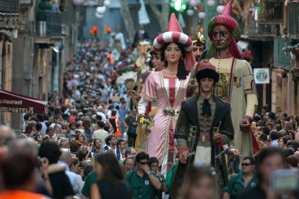 Праздник Мерсе в Барселоне 2016